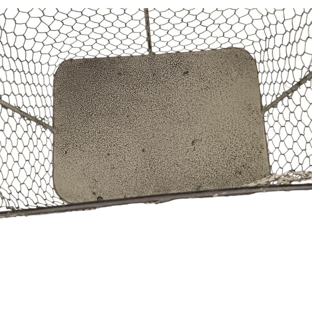 Two New Chicken Wire Baskets Rectangle Farmhouse Country Decor By Melrose Intl.